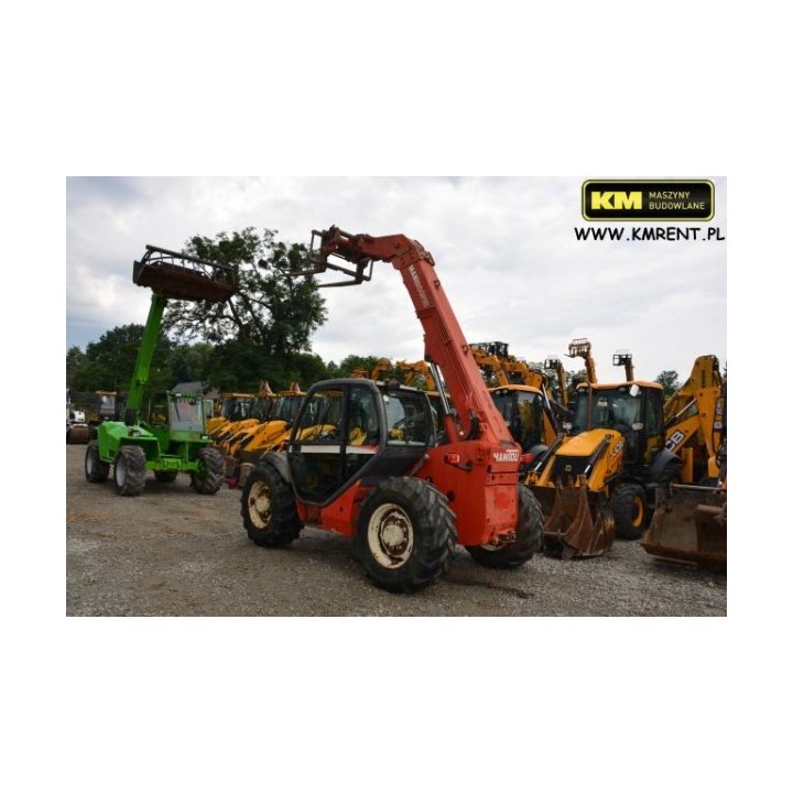 manipulador telescopico Manitou MLT 629 2001
