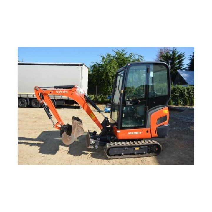 mini excavadora Kubot KX016 2014