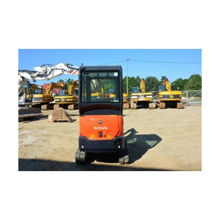 mini excavadora Kubot KX016 2014