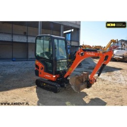 mini excavadora Kubot KX016 2014