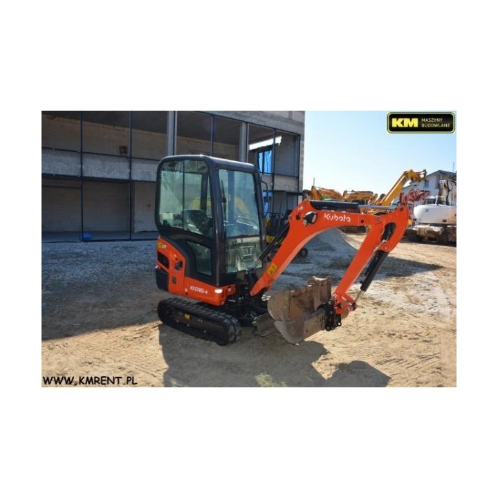 mini excavadora Kubot KX016 2014