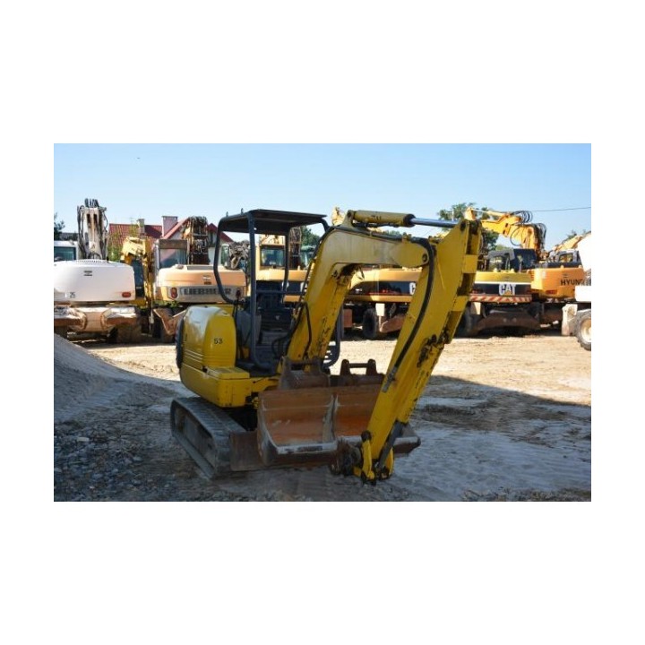 mini excavadora Komatsu PC 27 R 2000