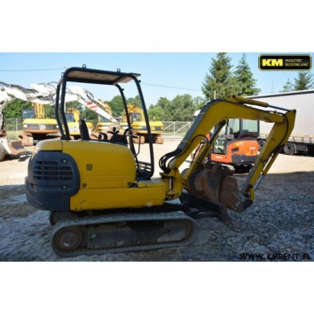 mini excavatrice Komatsu PC 27 R 2000