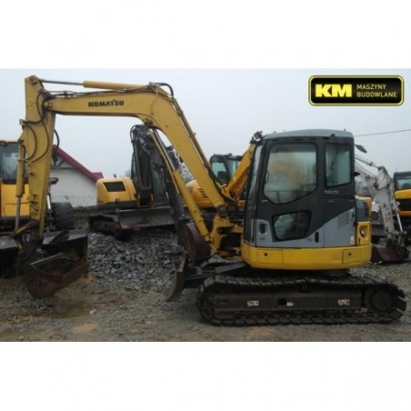 Komatsu PC78 mini excavator 2006