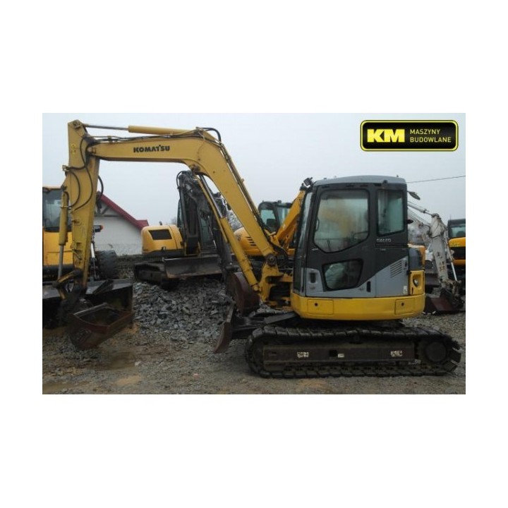 mini excavadora Komatsu PC78 2006