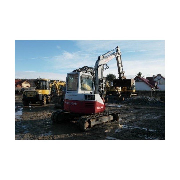 mini excavadora Takeuchi TB80FR 2005