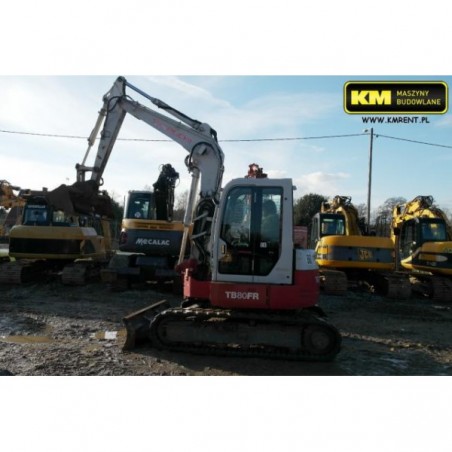 miniescavadora Takeuchi TB80FR 2005