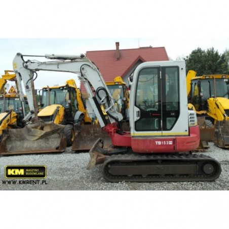 mini excavatrice Takeuchi TB153 2008