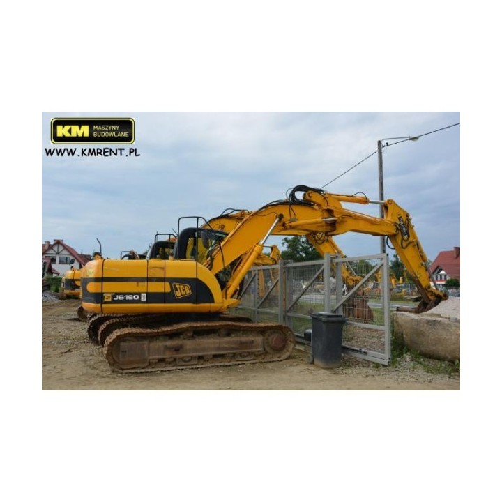 excavadora oruga JCB JS 160 NL 2005