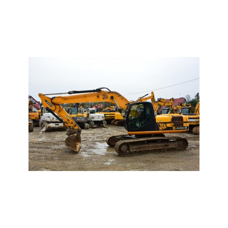 excavadora oruga JCB JS 220 2009