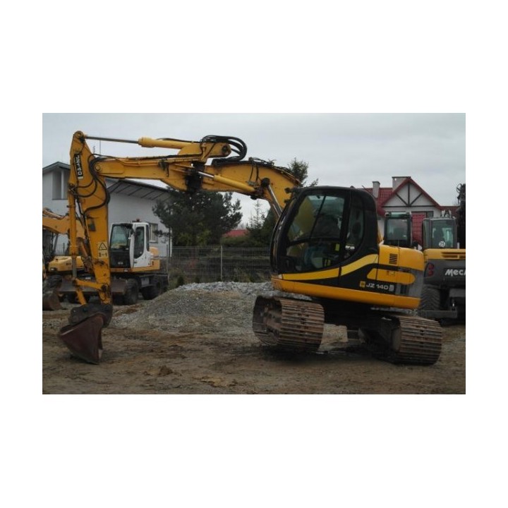 excavadora oruga JCB JZ 140 2006
