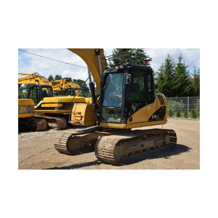 excavadora oruga Caterpillar 311C 2008