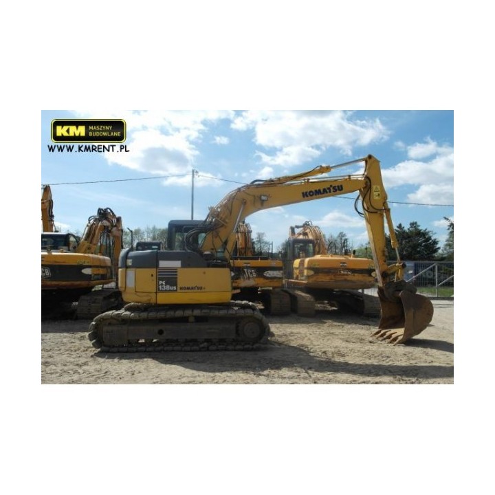 excavadora oruga Komatsu PC 138 2006