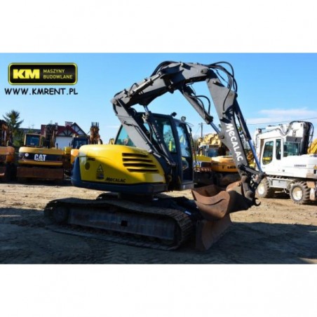 Mecalac 714MC 2004 paletli ekskavatör