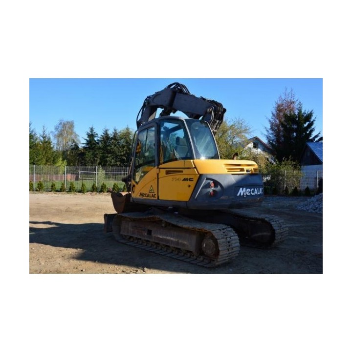 excavadora oruga Mecalac 714MC 2004