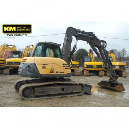 Escavatore cingolato Mecalac 714MC 2008