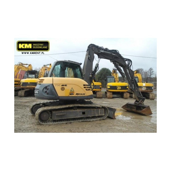 excavadora oruga Mecalac 714MC 2008