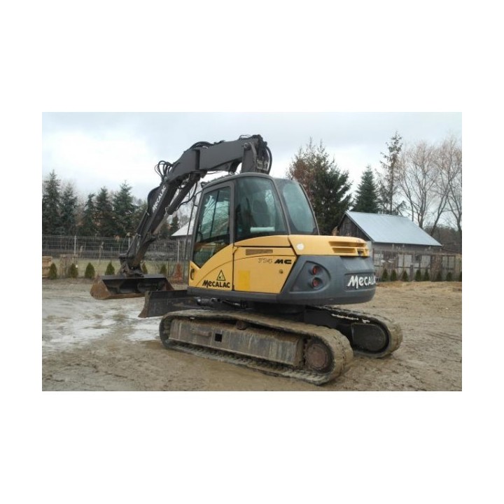excavadora oruga Mecalac 714MC 2008