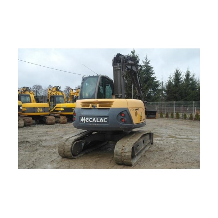 excavadora oruga Mecalac 714MC 2008