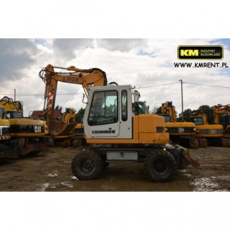 escavadora de rodas Liebherr A308 2002