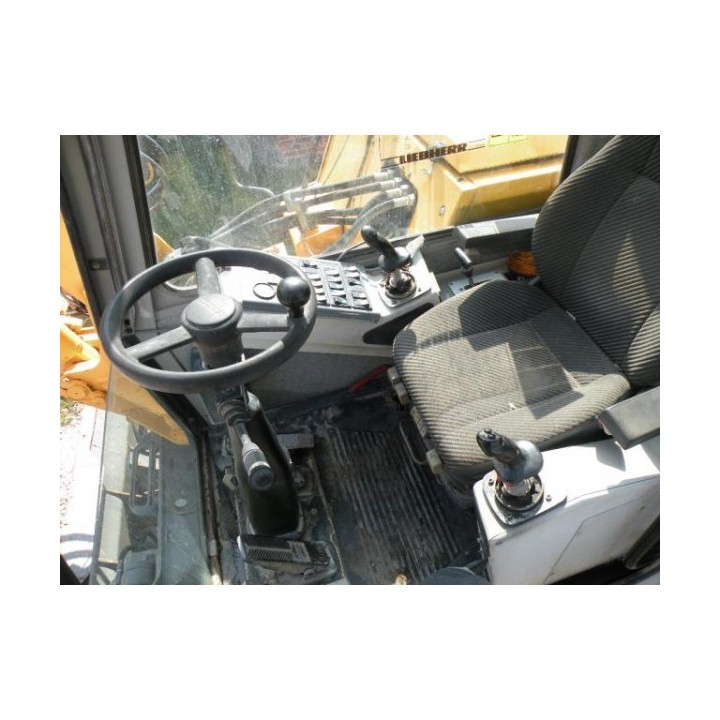 excavadora de ruedas Liebherr A308 2002