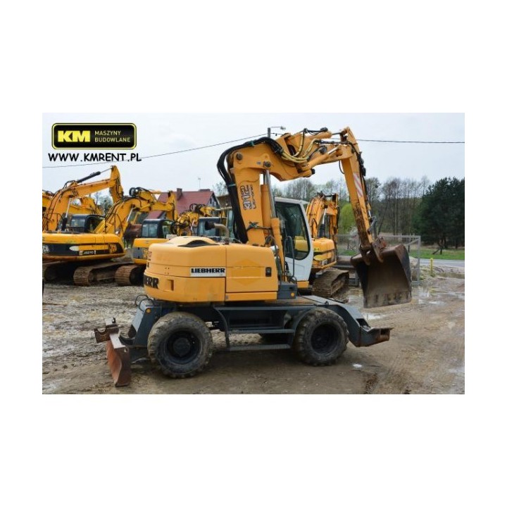 excavadora de ruedas Liebherr A312 2005