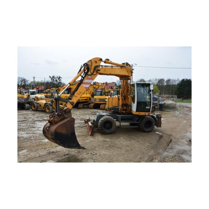 excavadora de ruedas Liebherr A312 2005