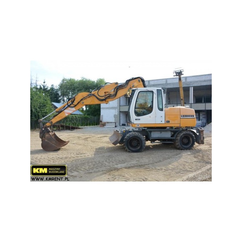 excavadora de ruedas Liebherr A314 2006