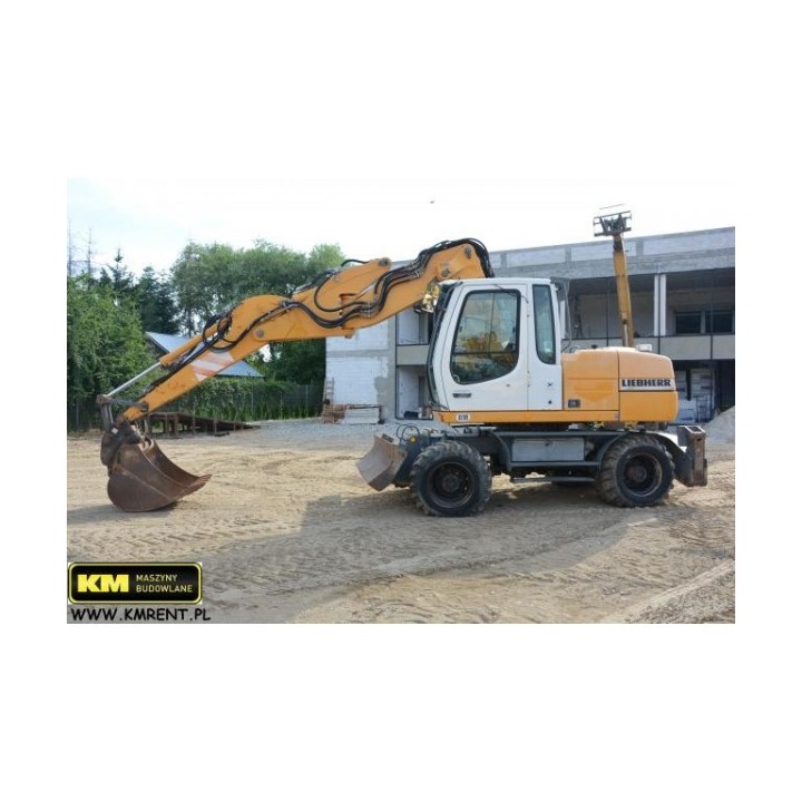 excavadora de ruedas Liebherr A314 2006