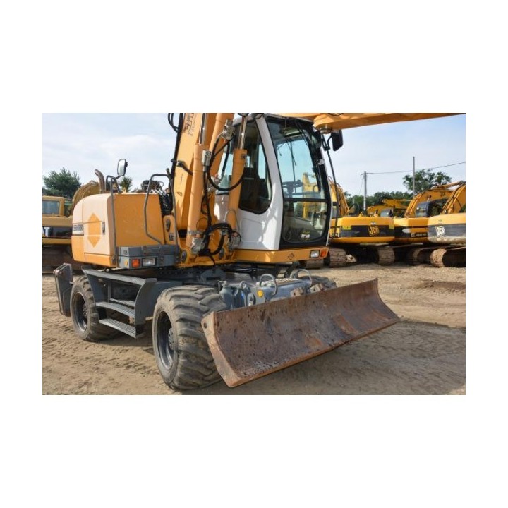 excavadora de ruedas Liebherr A314 2006