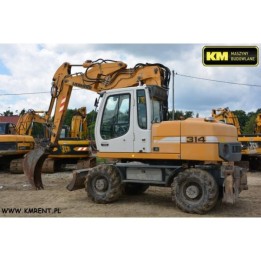 excavadora de ruedas Liebherr A314 2007