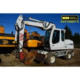 excavadora de ruedas Liebherr A316 2004