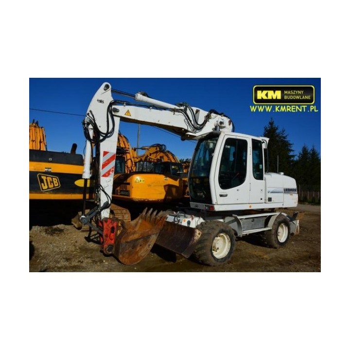 excavadora de ruedas Liebherr A316 2004