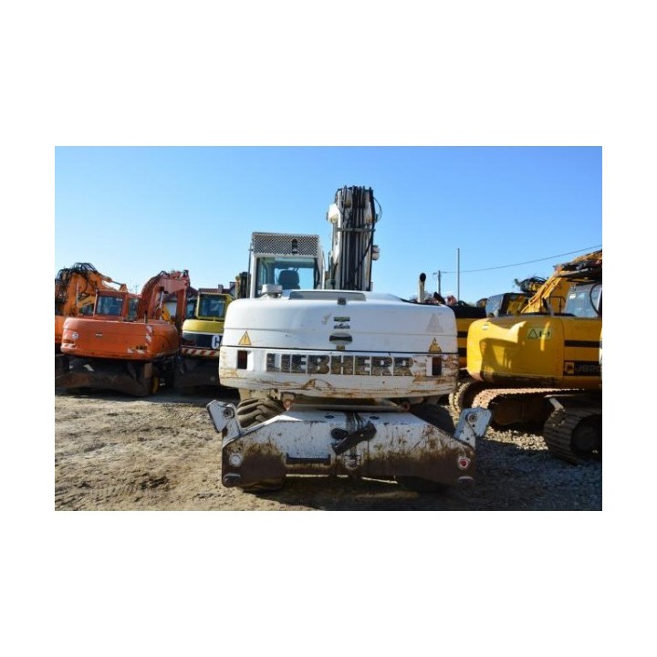 excavadora de ruedas Liebherr A316 2004