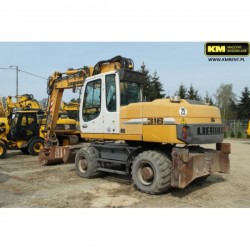 Liebherr-Radbagger A316 2008 - Bagger
