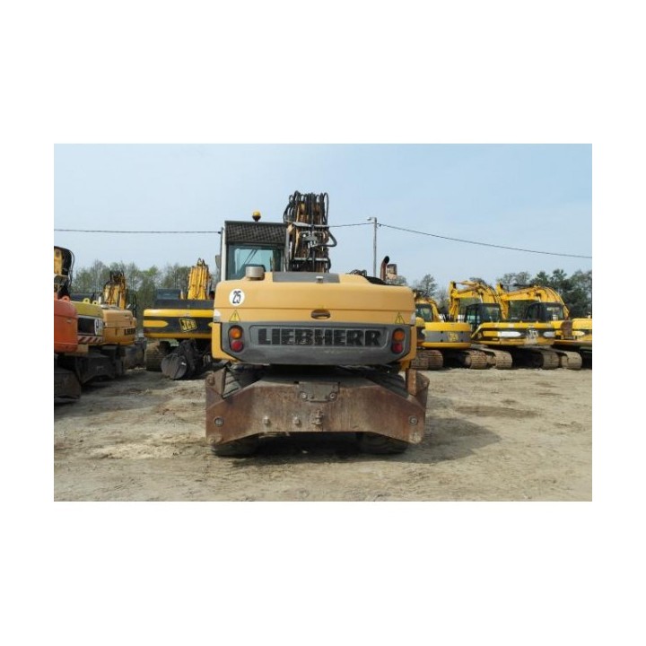 excavadora de ruedas Liebherr A316 2008