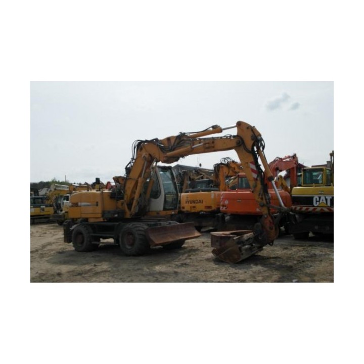 excavadora de ruedas Liebherr A316 2008