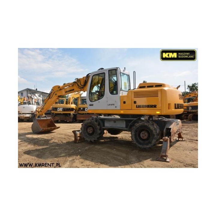 excavadora de ruedas Liebherr A900C 2006