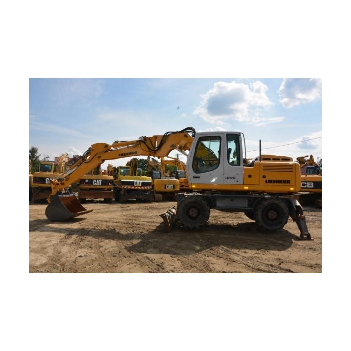 excavadora de ruedas Liebherr A900C 2006