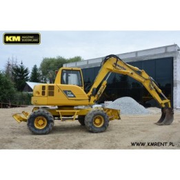 excavadora de ruedas Komatsu PW110 2006