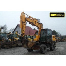 excavadora de ruedas Hyundai Robex 140W-7A 2008