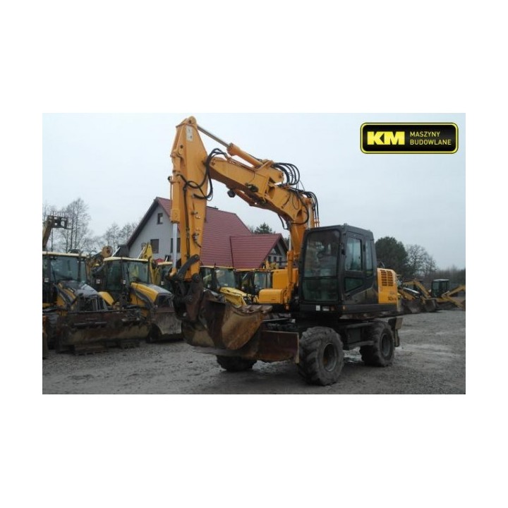 excavadora de ruedas Hyundai Robex 140W-7A 2008