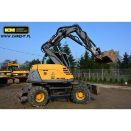 excavadora de ruedas Mecalac 714 MW 2005