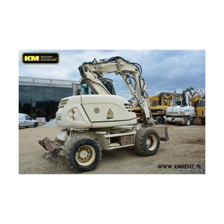 excavadora de ruedas Mecalac 714 MW 2006