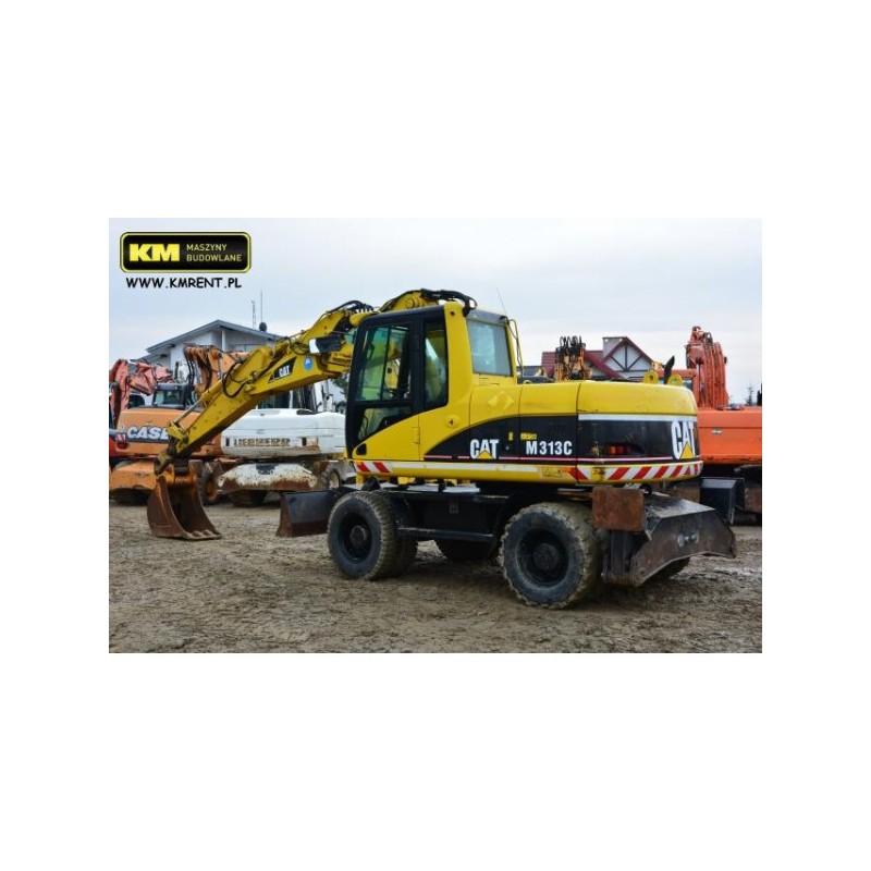 excavadora de ruedas Caterpillar M313C 2005
