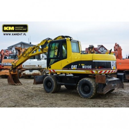 Caterpillar M313C 2005 gurpil-exkabagailua