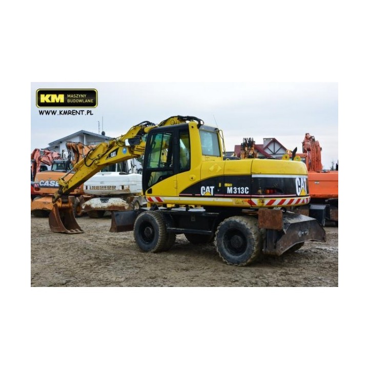 excavadora de ruedas Caterpillar M313C 2005