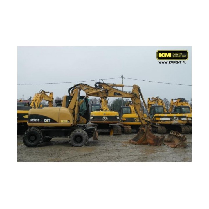 excavadora de ruedas Caterpillar M313C 2007