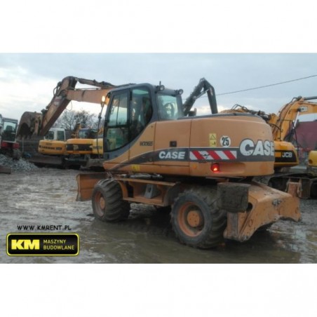 Excavadora de rodas Case WX165 2005