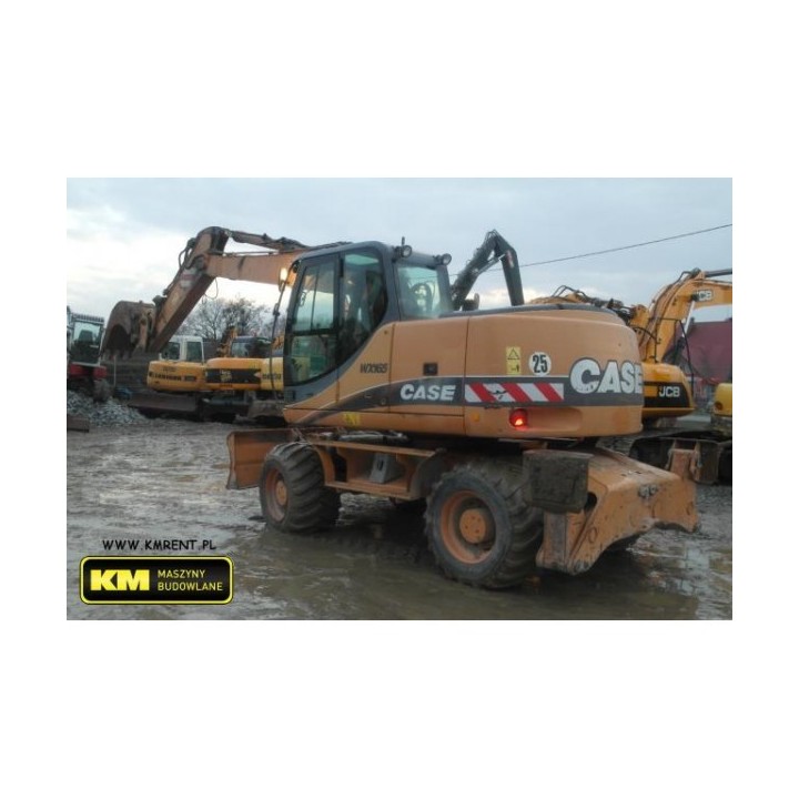 excavadora de ruedas Case WX165 2005
